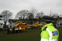 Jan 2012 Helicopter in Park