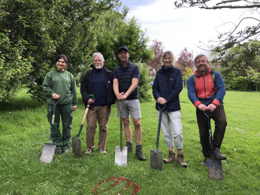 The last of our 42 sponsored trees planted in May 2023